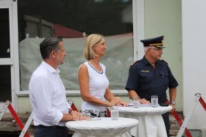Spatenstichfeier Polizei Wies 04